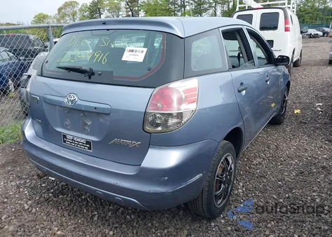 2005 Toyota Matrix from USA, damaged, VIN 2T1LR32E85C339440